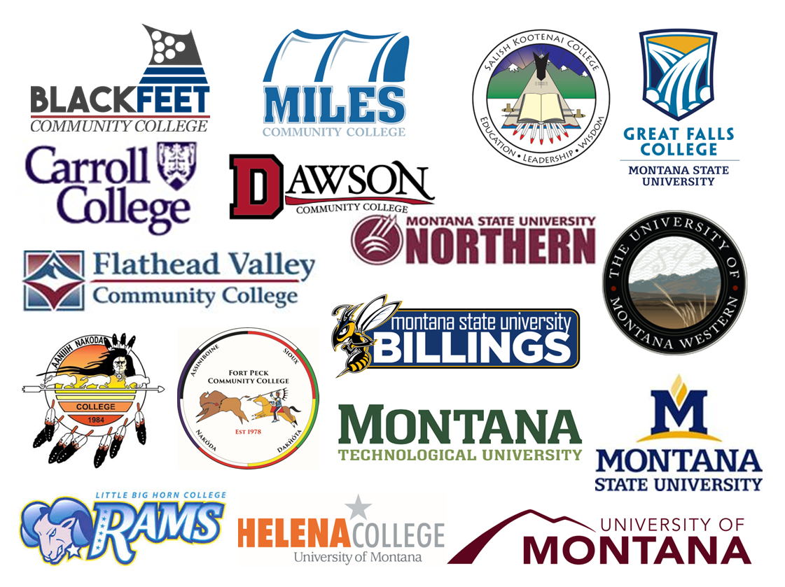 Montana Campus Connect Affiliates Logos