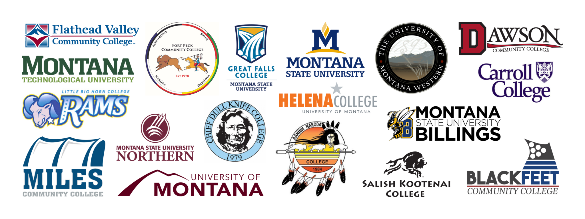 Montana Campus Connect Affiliates Logos